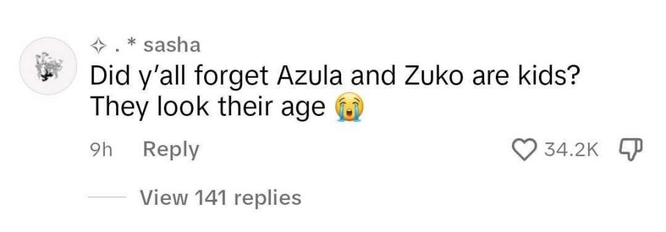 "They look their age"