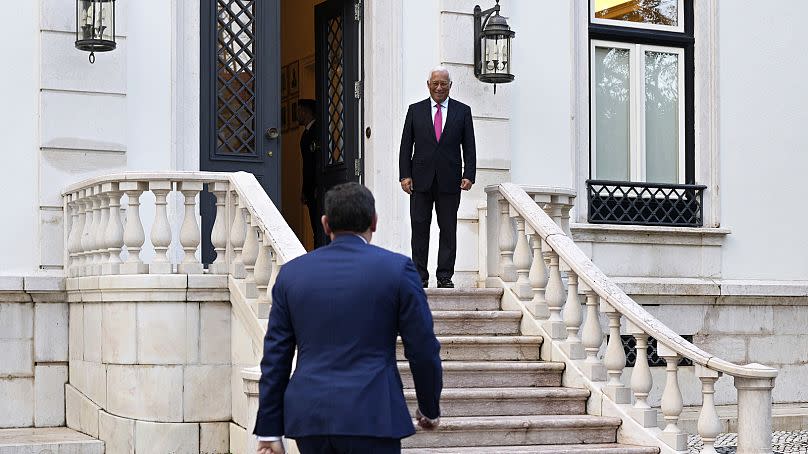 Costa y Montenegro mantienen un encuentro en Lisboa.