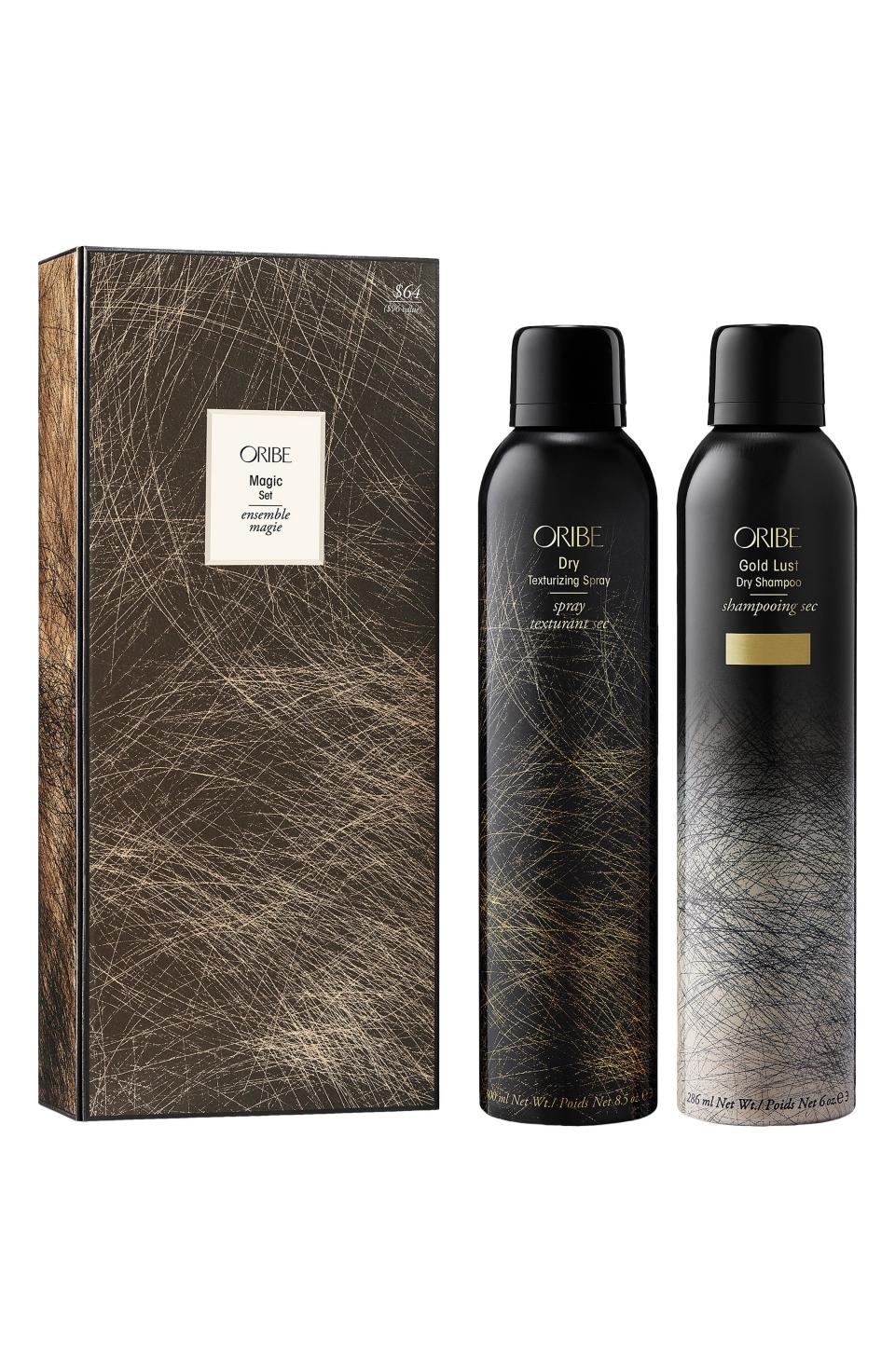 30) Magic Duo Full Size Gold Lust Dry Shampoo & Dry Texturizing Spray Set ($96 Value)