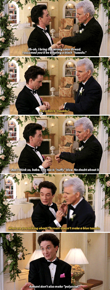 Steve Martin and Martin Short in "Father of the Bride" (1991)