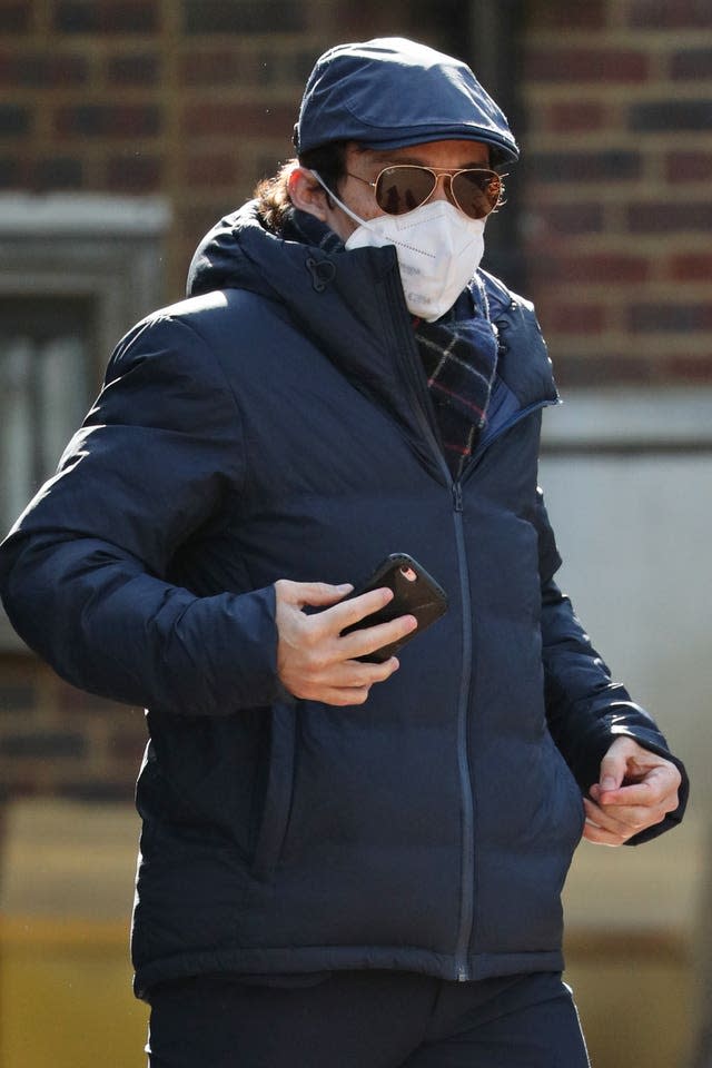 Yat-Sen Chang, 48, leaves Isleworth Crown Court, west London, on a previous occasion (Jonathan Brady/PA)