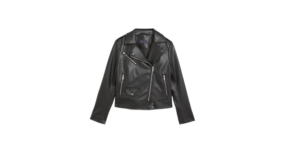 Marks & Spencer leather jacket