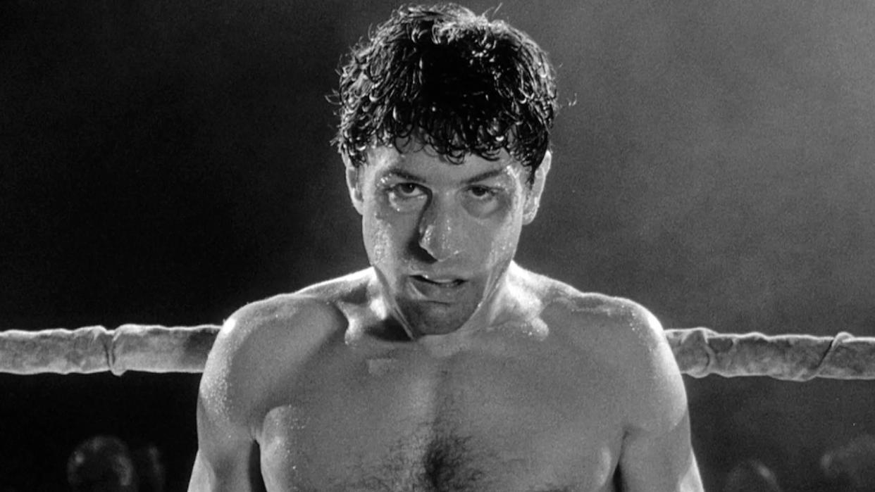  Robert De Niro in Raging Bull. 