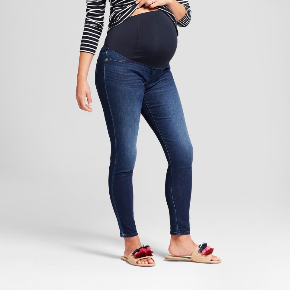 <p><a href="https://go.redirectingat.com?id=74968X1596630&url=https%3A%2F%2Fwww.target.com%2Fp%2Fover-the-belly-skinny-maternity-jeans-isabel-maternity-by-ingrid-38-isabel-8482-dark-wash-6%2F-%2FA-52916794&sref=https%3A%2F%2Fwww.cosmopolitan.com%2Fstyle-beauty%2Ffashion%2Fg45629756%2Ftarget-maternity-clothes%2F" rel="nofollow noopener" target="_blank" data-ylk="slk:Shop Now;elm:context_link;itc:0;sec:content-canvas" class="link ">Shop Now</a></p><p>Maternity Jeans </p><p>target.com</p><p>$29.99</p><span class="copyright">Isabel Maternity by Ingrid & Isabel</span>