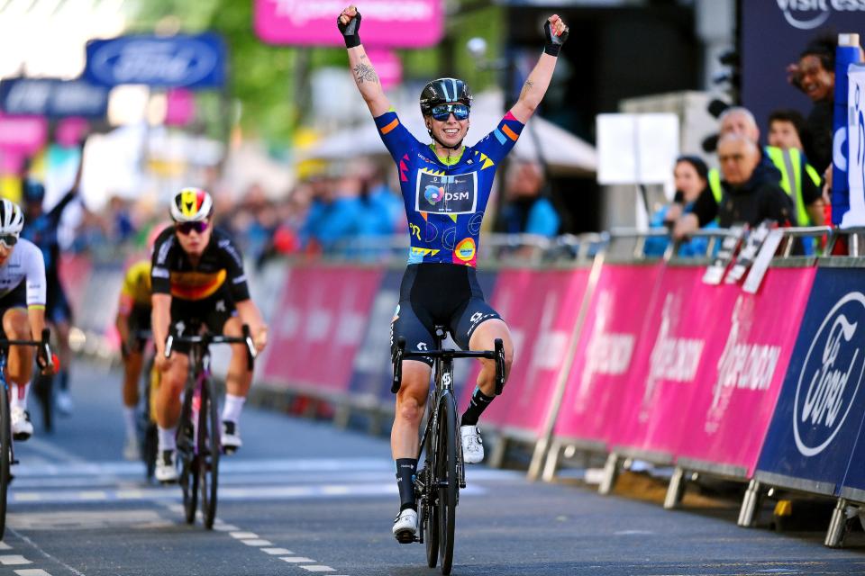 Lorena Wiebes at the 2023 Prudential RideLondon Classique