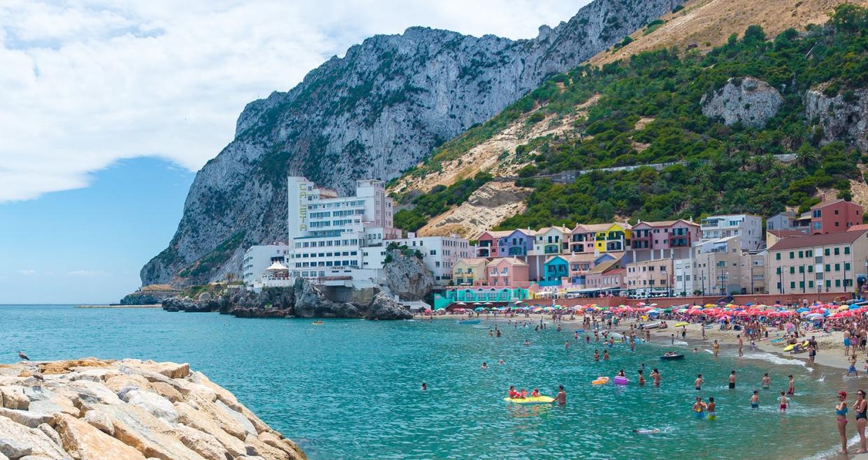 Village at the beach of Gibraltar (Visit Gibraltar)