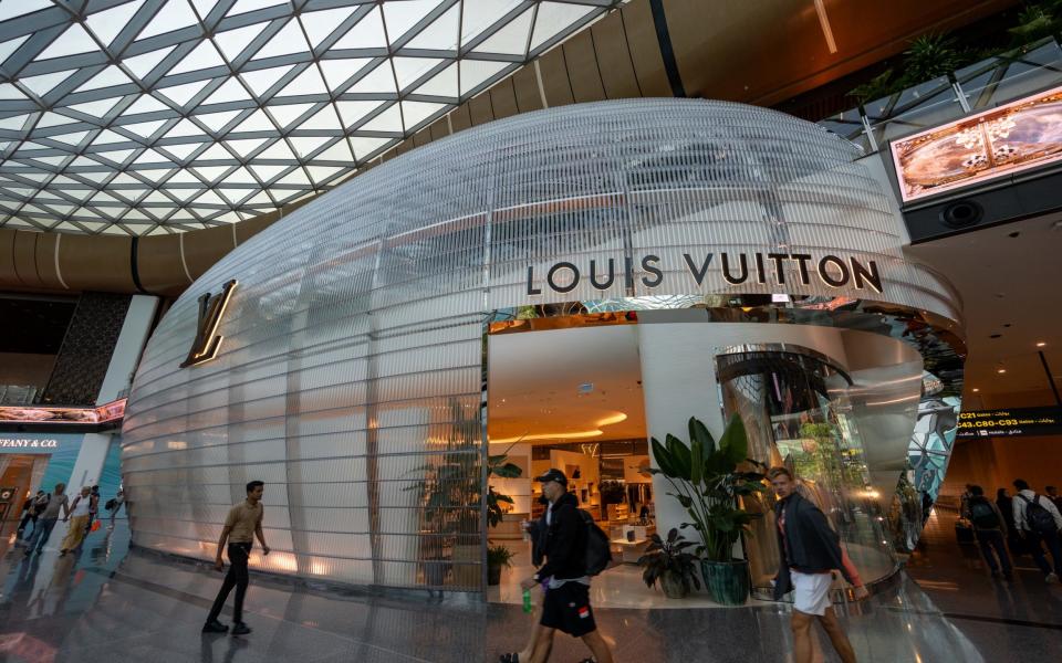 There are plenty of luxury shops at Hamad International Airport