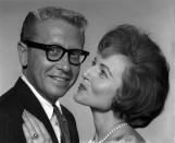 <p>After two years of dating, Betty and Allen announced their engagement in 1963. The marriage was the actress's third and Allen's second. </p>