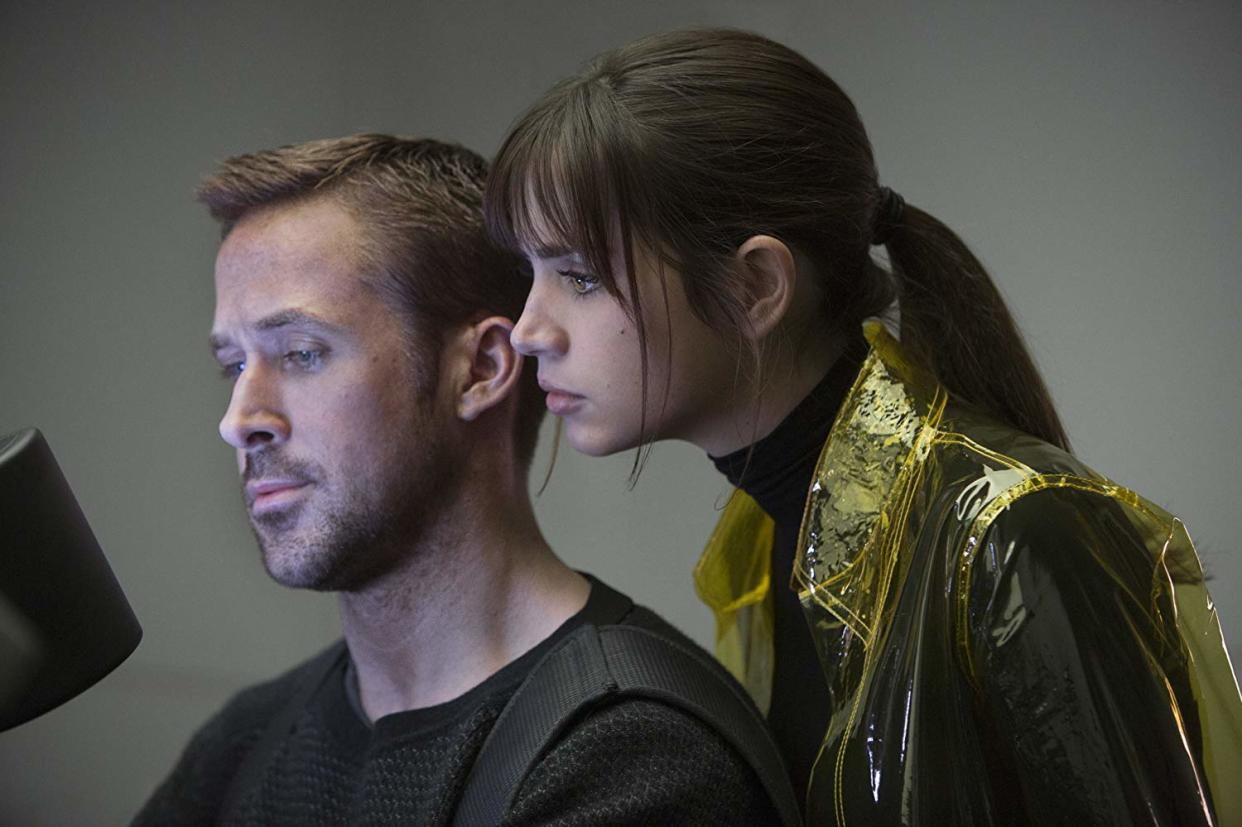 Ryan Gosling and Ana De Armas in Blade Runner 2049