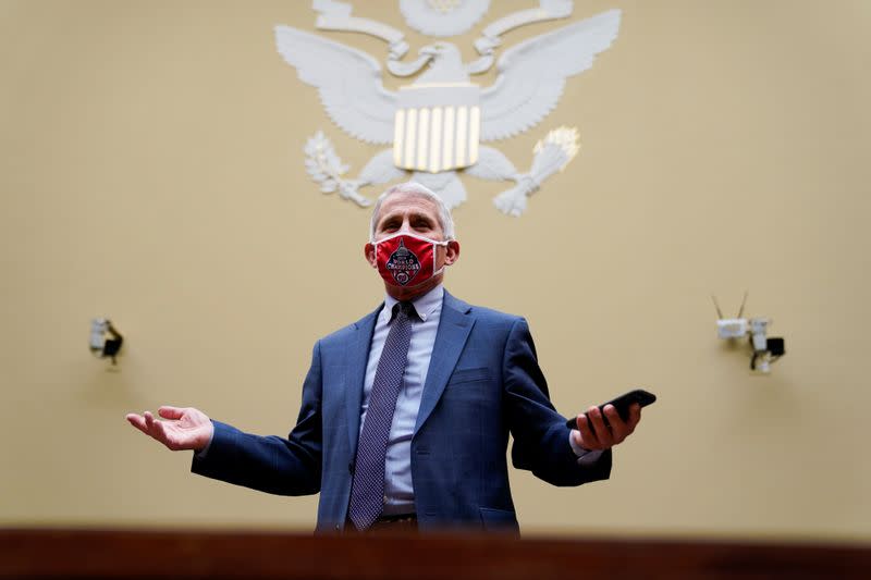 Fauci testifies before coronavirus panel