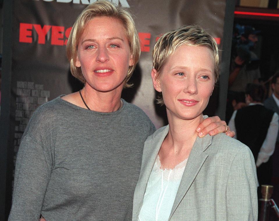 Anne and Ellen attend an event