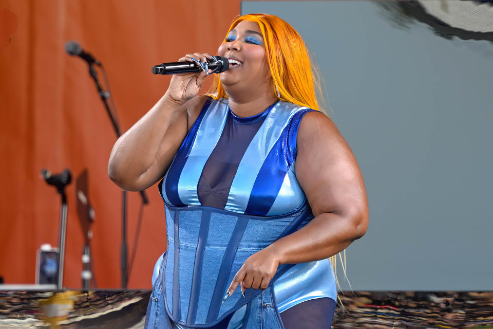 Lizzo singing