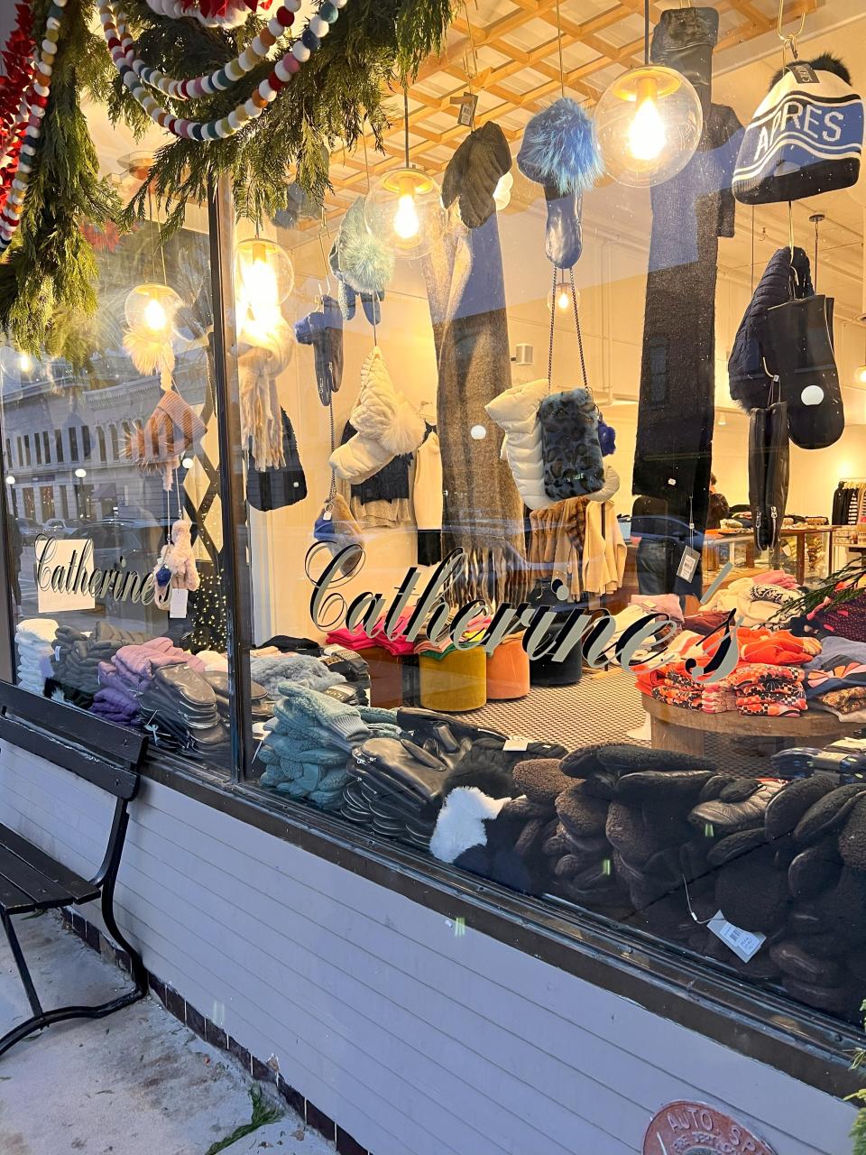Catherine's supplies brand-name dresses, jeans & accessories for women located at 7 S Dubuque St. Catherine's is open 10 a.m. to 5:30 p.m.Monday through Friday, 10 a.m. to 5 p.m. on Saturday, and 12 p.m. to 5 p.m. on Sunday.