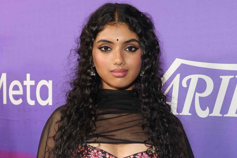 <p>Matt Winkelmeyer/Variety via Getty</p> Avantika Vandanapu on August 11, 2022 in Hollywood, California. 