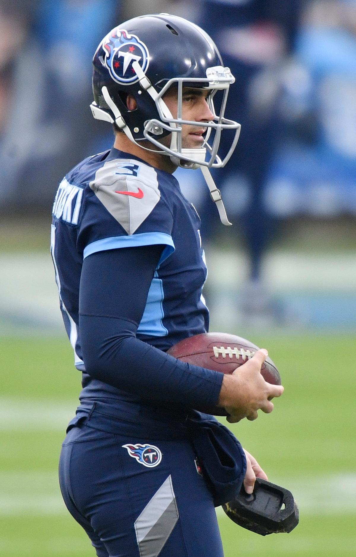 Kicker Stephen Gostkowski of the New England Patriots and punter