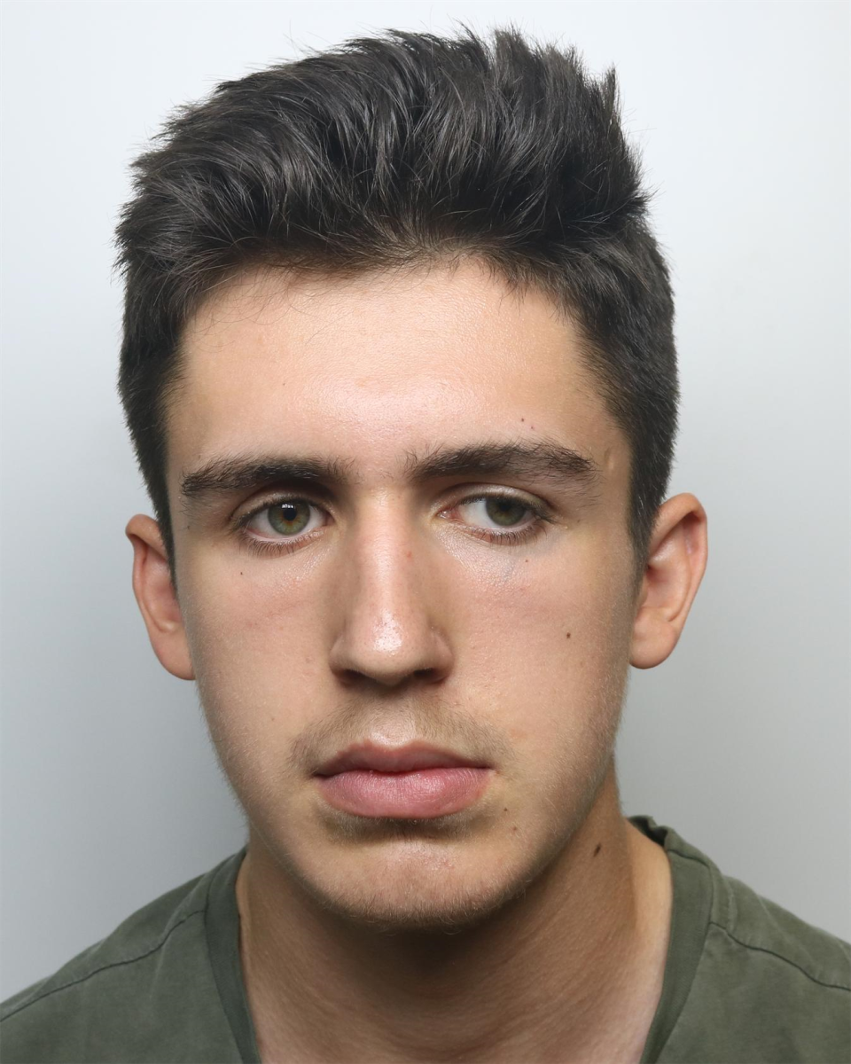 Daniel Harris is seen in a photo provided by the police in Derbyshire, England. / Credit: Derbyshire Constabulary