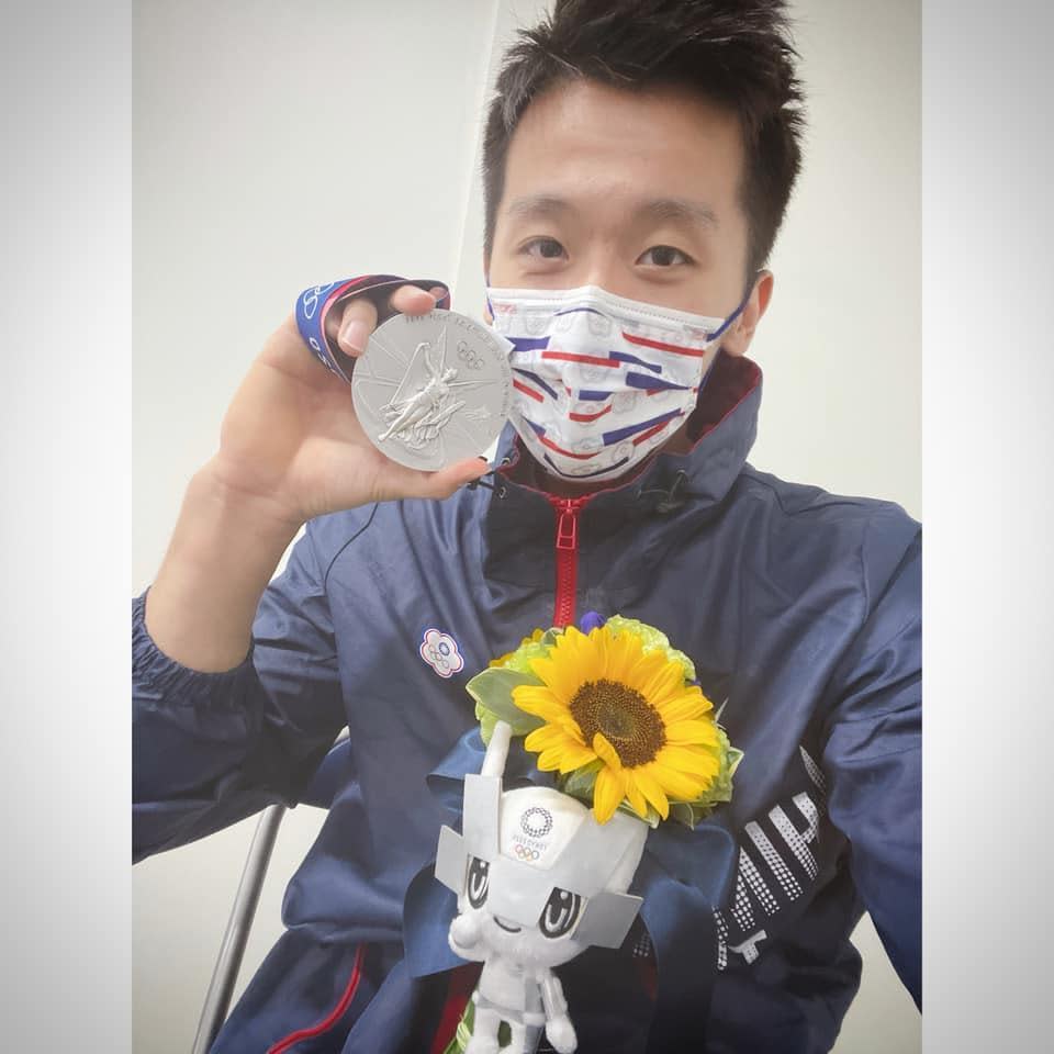 李智凱拿下奧運銀牌，故事激勵人心。（翻攝自李智凱臉書）