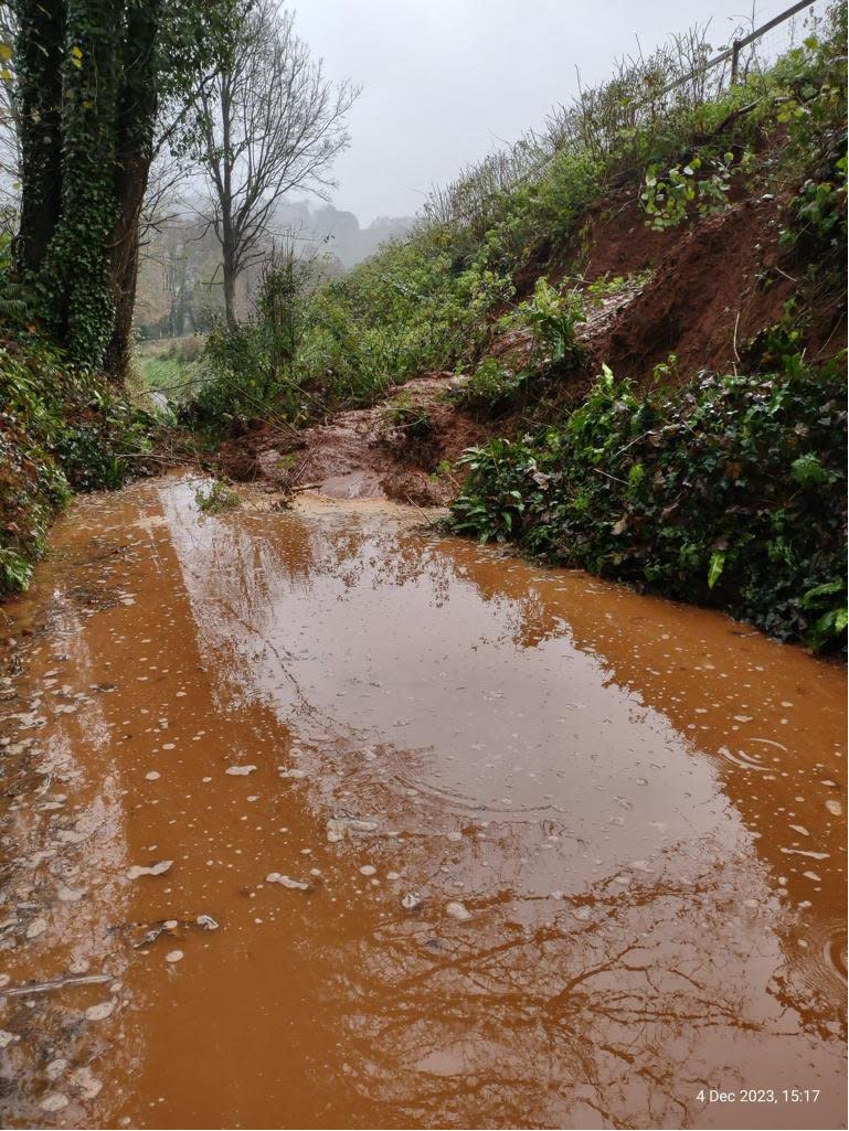 Tyler’s Lane in Fitzhead (Somerset Council)