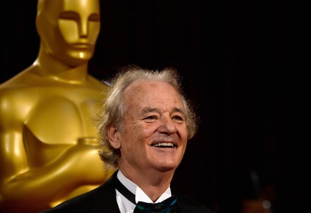 How Bill Murray Won Oscar Night: A Photo Essay