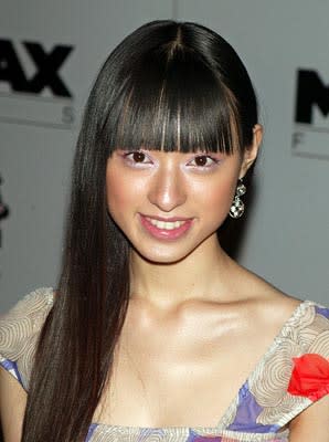 Chiaki Kuriyama at the New York premiere of Miramax's Kill Bill: Volume 1