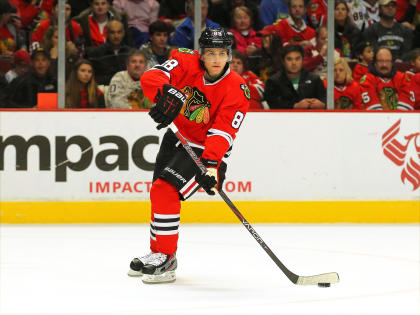 Blackhawks star forward Patrick Kane expressed his fondness for