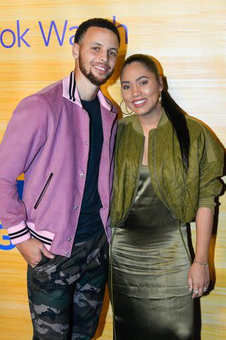 Steve Jennings/Getty Stephen and Ayesha Curry