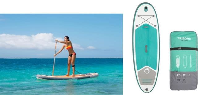 Decathlon inflatable standup paddleboard