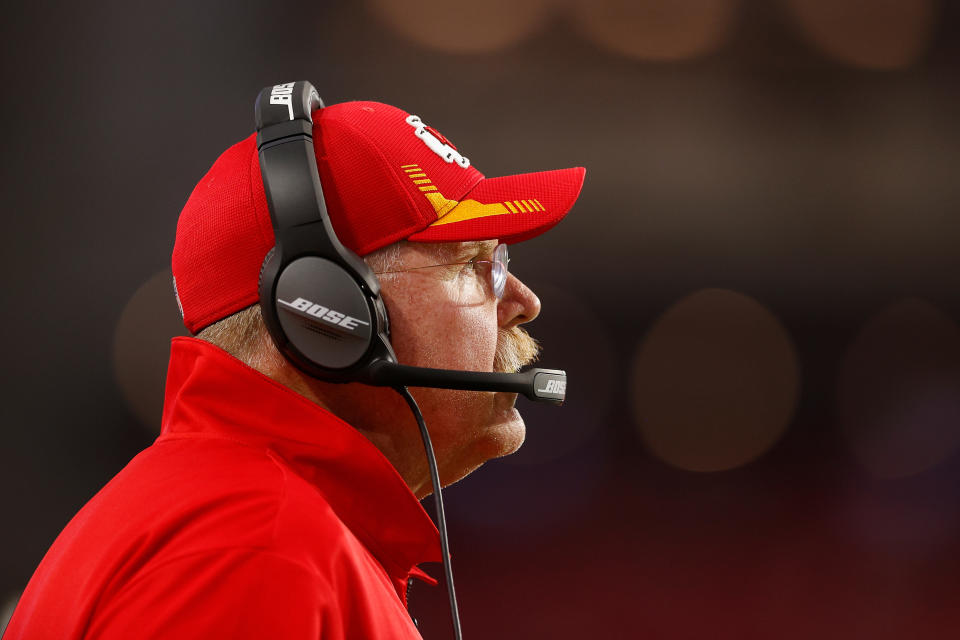 Andy Reid with the Chiefs.