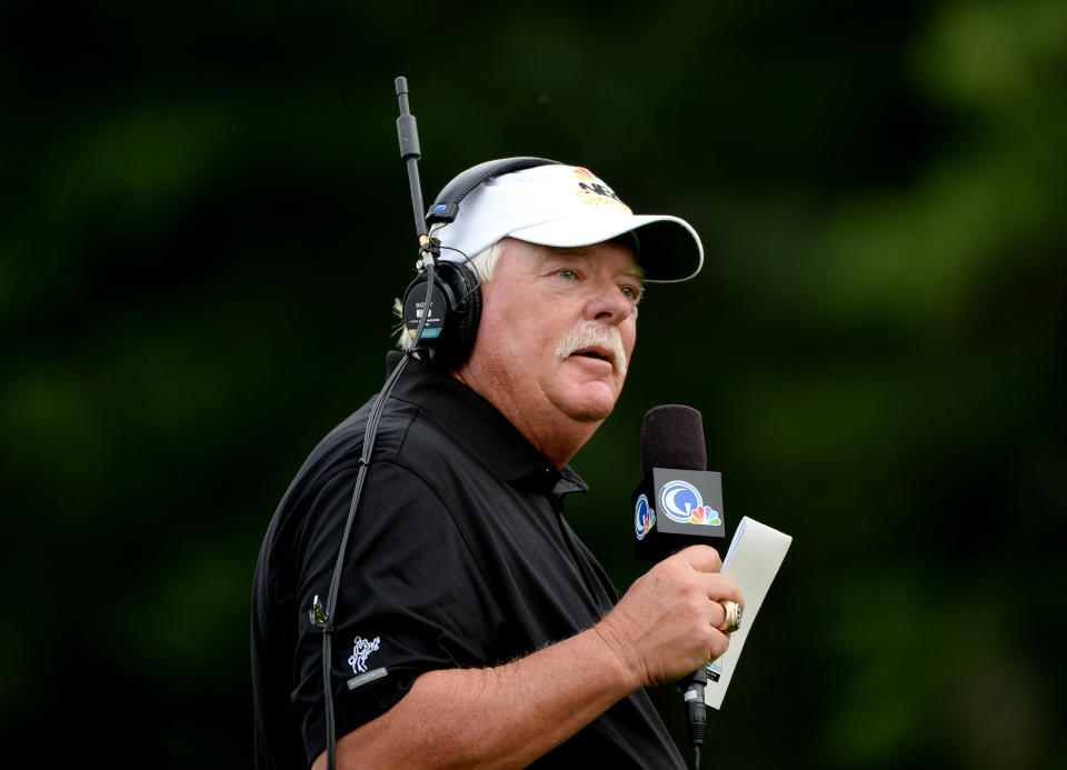 Roger Maltbie is seen during Round Three of the 113th U.S. Open at Merion Golf Club on June 15, 2013 in Ardmore, Pennsylvania. (Photo by Ross Kinnaird/Getty Images)