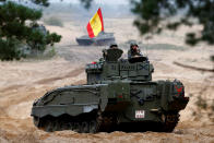 <p><strong>Gasto en defensa:</strong> 13.863 millones de dólares<br><strong>% del PIB:</strong> 0,9<br>Foto: REUTERS/Ints Kalnins </p>