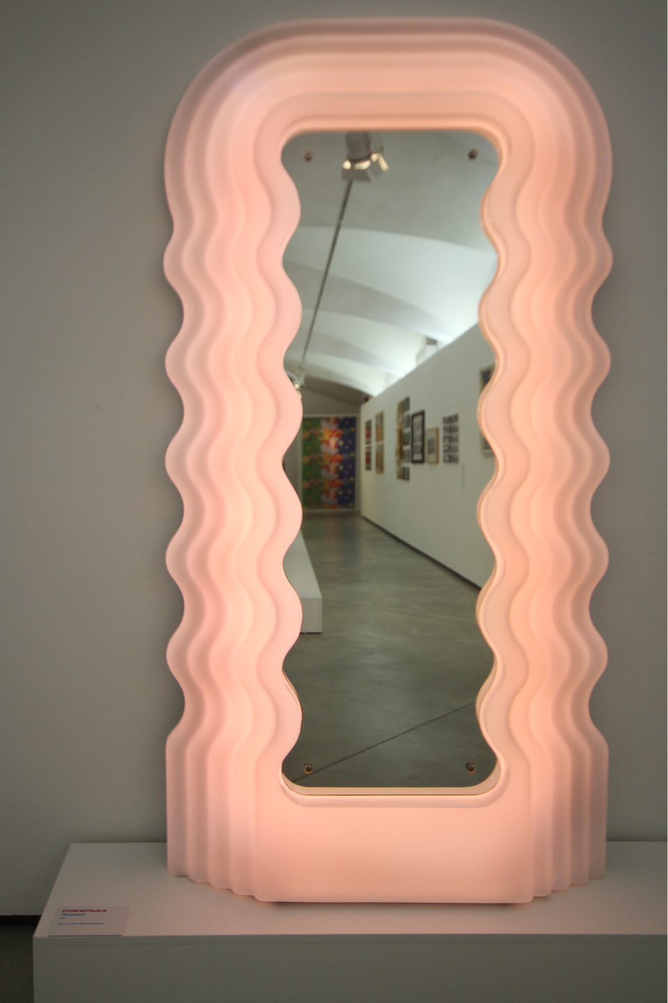 The Ultrafragola Mirror/Lamp by Ettore Sottsass inspired a thousand copycats (Trevor Patt)