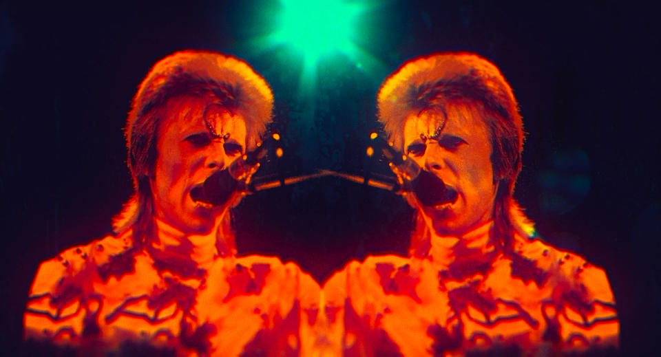 David Bowie in Moonage Daydream. (Universal)