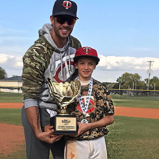 William Levy y su hijo Cristopher, de 11 años/ William Levy/ Instagram