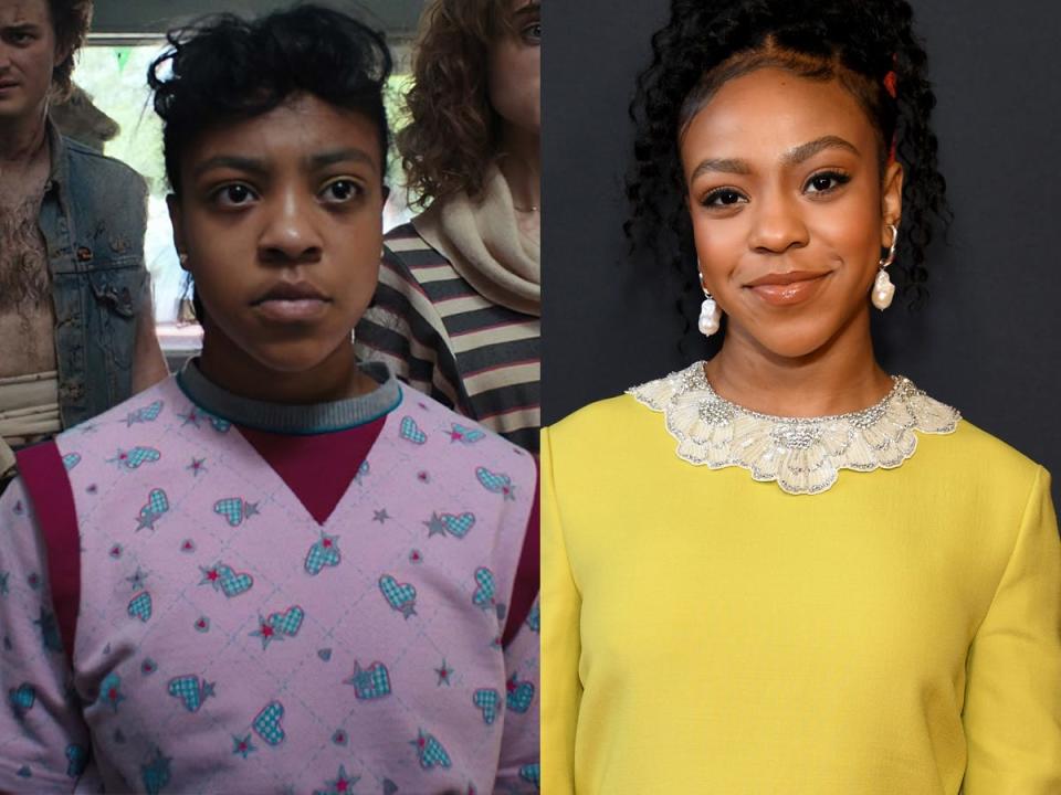 Priah Ferguson as Erica Sinclair in "Stranger Things" season four.