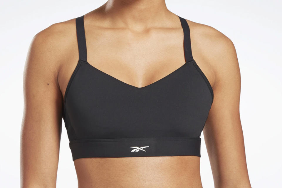 reebok, sports bra