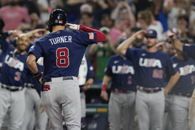 Trea Turner had great reaction to his incredible grand slam