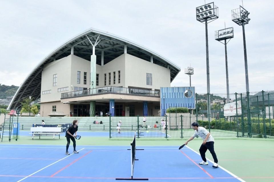 《圖說》「2023亞洲匹克球錦標賽」一連四天在台中市網球中心舉行。