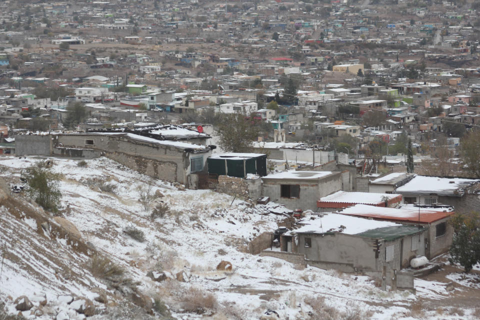 FOTOS: Así han sido las nevadas en el norte de México