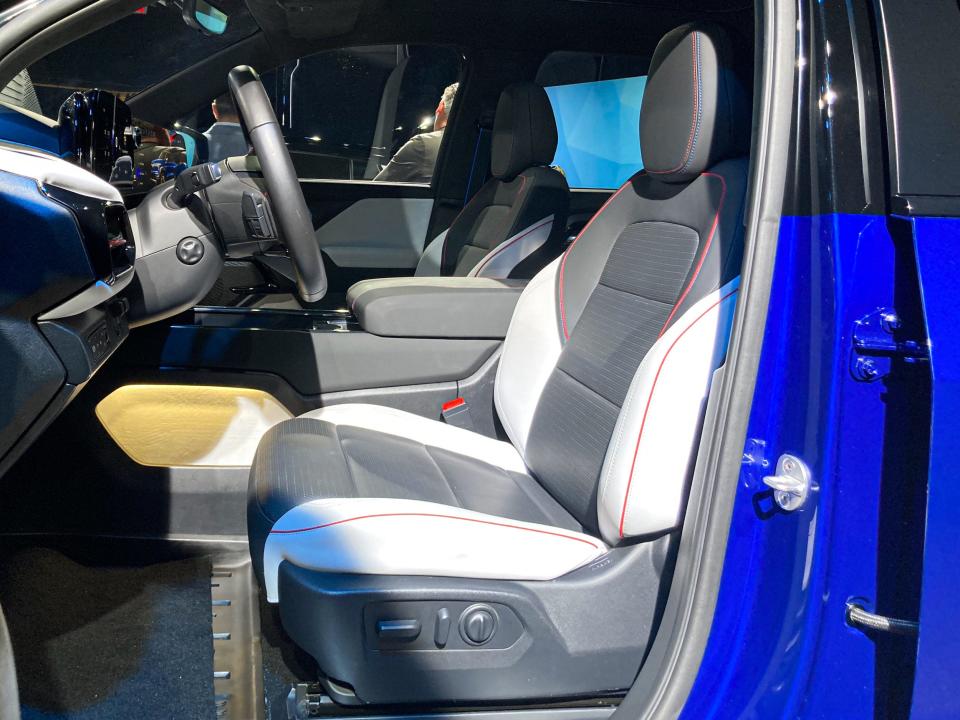 The Chevrolet Silverado EV electric pickup truck.