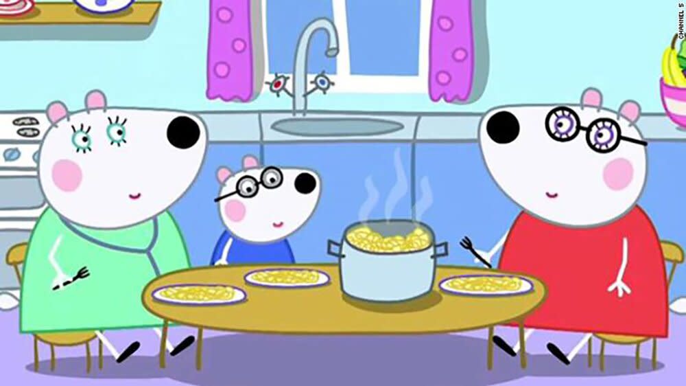 Peppa Pig polar bear same sex couple