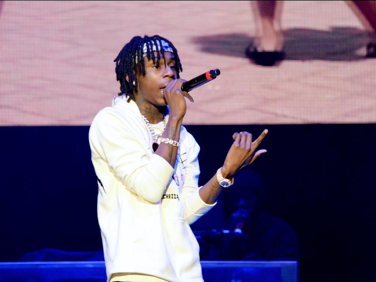 Polo G performing in 2019 (Getty Images for 105.1)