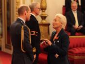 <p>The actress was made a dame in the investiture ceremony at Buckingham Palace.</p>