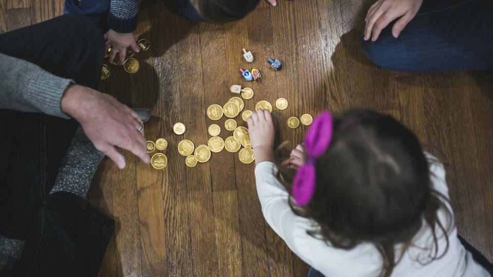 most famous hanukkah traditions gelt