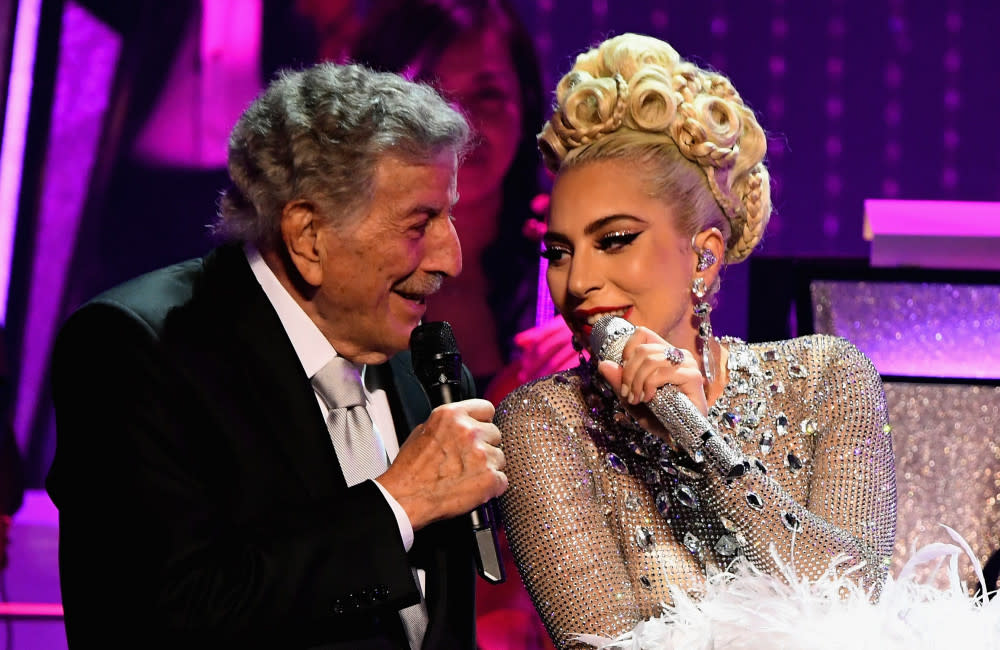 Lady Gaga et Tony Bennett credit:Bang Showbiz