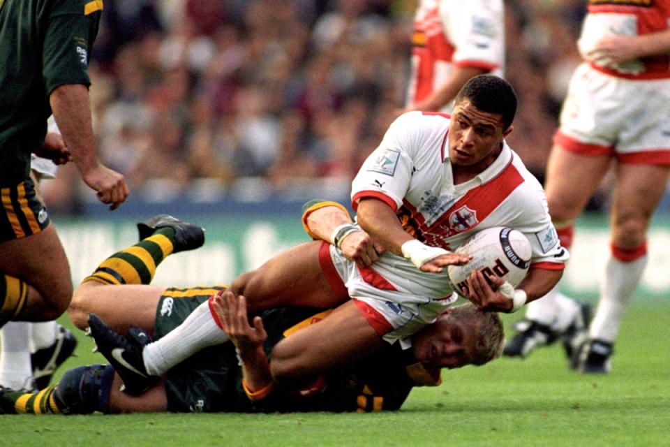 Jason Robinson believes this year’s Rugby League World Cup could give the sport a boost in England (Neil Munns/PA) (PA Archive)