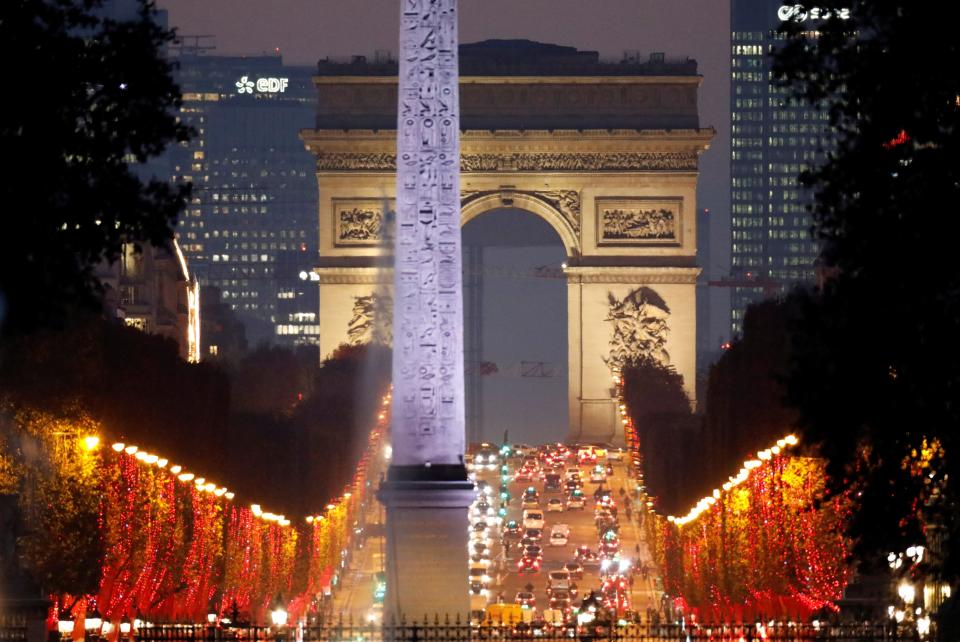 <p>The Arc de Triomphe is one of Paris’s most iconic landmarks</p> (REUTERS)