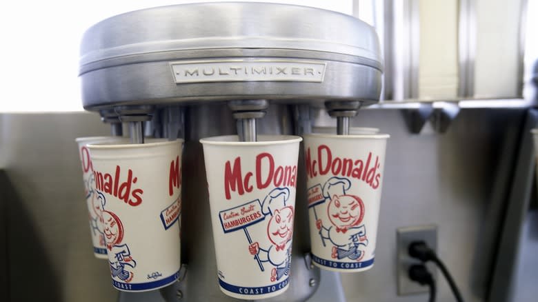 McDonald's multimixer for milkshakes