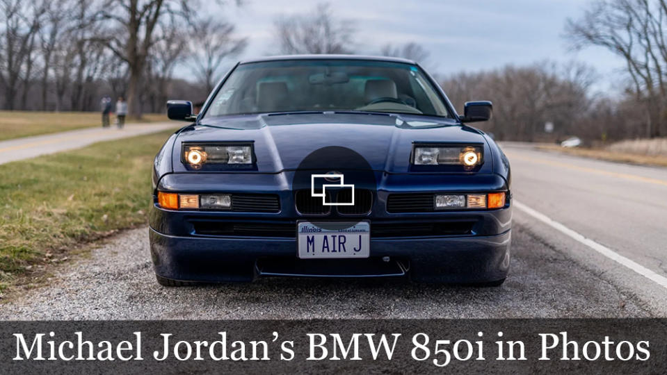 Michael Jordan's 1991 BMW 850i in Photos