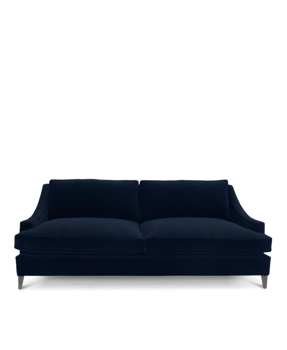 22) Charlotte Velvet Sofa