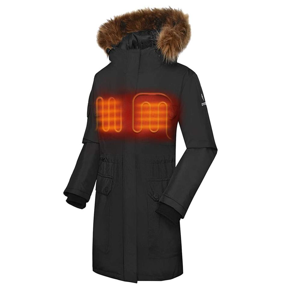 Heated Jacket with Battery Pack